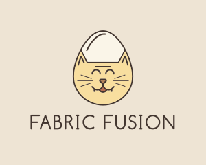 Cat Egg Head logo design