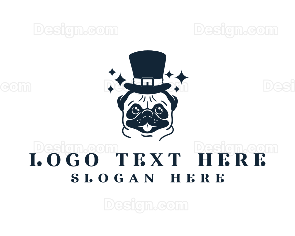 Magic Pug Hat Logo