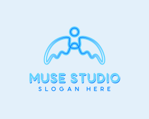 Holistic Angel Wings logo design