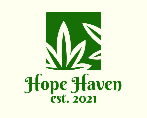 Marijuana Farm logo example 1