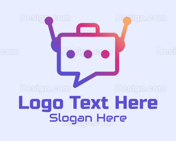 Message Bot Tech Logo