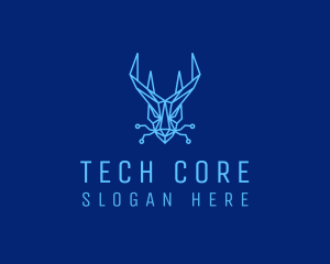 Cyber Dragon Tech logo design