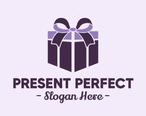 Purple Gift Present logo