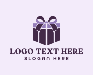 Purple Gift Present logo