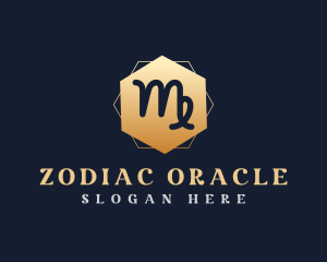 Virgo Zodiac Sign logo design