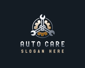 Wrench Gear Repair logo design