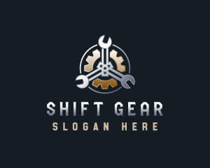 Wrench Gear Repair logo design