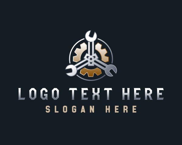 Mechanical Tool logo example 2