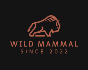 Wild Bison Livestock logo design