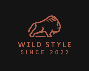 Wild Bison Livestock logo design