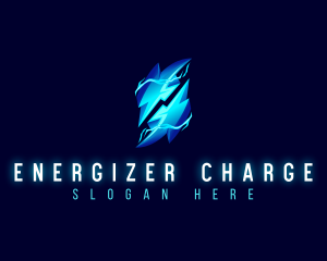 Thunder Bolt Electricity logo design