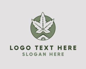 Marijuana House Green logo