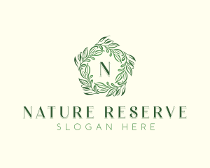 Environmental Herbal Leaves logo design