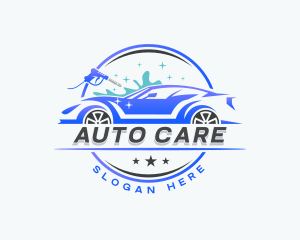 Auto Car Wash logo design