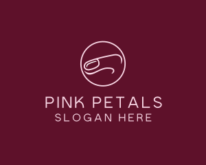 Minimalist Nail Spa logo design