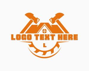 Hammer Carpentry Repair Logo