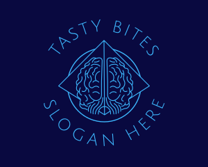 Blue Mental Brain logo