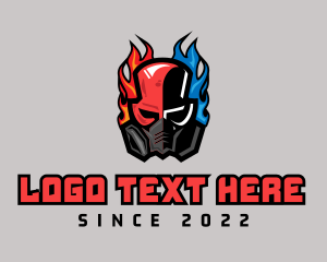 Blazing Skull Gaming logo design