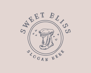 Baking Stand Mixer Sweet logo design