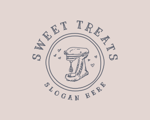 Baking Stand Mixer Sweet logo design