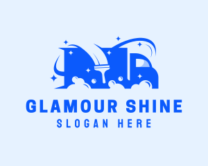 Truck Car Wash logo design