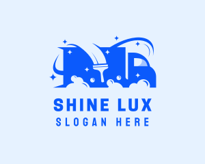 Truck Car Wash logo design