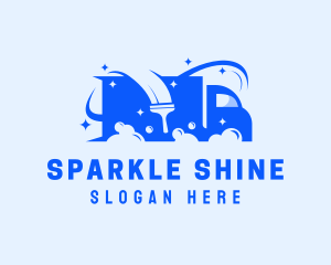 Truck Car Wash logo design