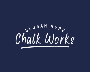 Chalk MarkerBusiness logo design