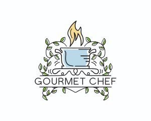 Gourmet Chef Restaurant  logo design