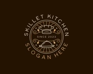 Restaurant Chef Badge logo design