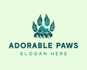 Outdoor Mountain Claw logo design