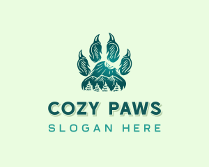 Outdoor Mountain Claw logo design