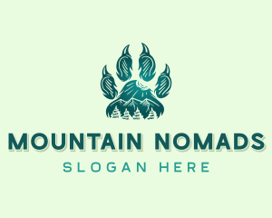 Outdoor Mountain Claw logo design