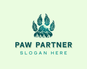 Outdoor Mountain Claw logo design