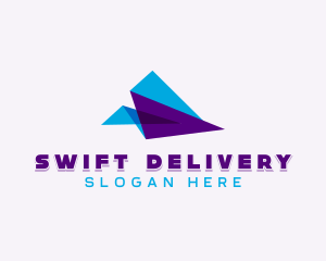 Plane Courier Delivery logo
