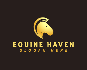 Horse Equine Pony logo design