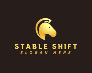 Horse Equine Pony logo design