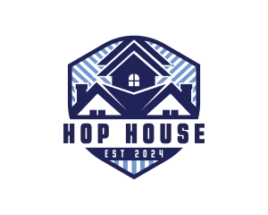 House Property Shield logo design