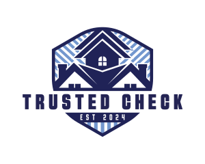 House Property Shield logo design