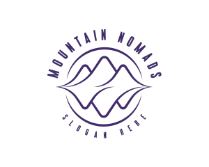 Mountain Resort Badge logo design