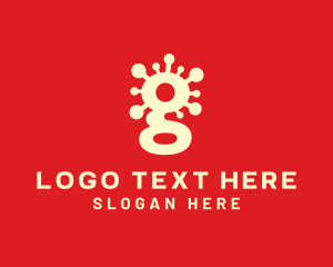Contagious Virus Letter G logo
