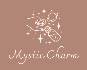 Mystic Hand Potion  logo design