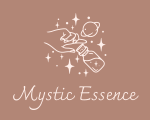 Mystic Hand Potion  logo design