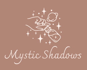 Mystic Hand Potion  logo design