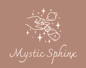 Mystic Hand Potion  logo design