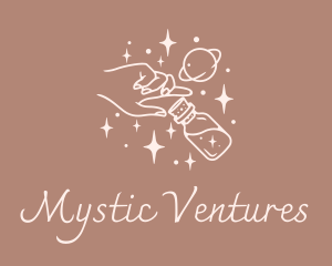 Mystic Hand Potion  logo design