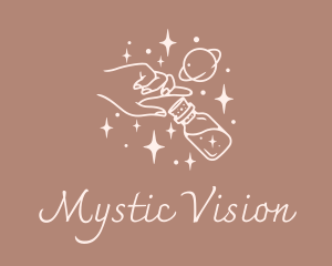 Mystic Hand Potion  logo design