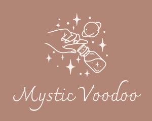 Mystic Hand Potion  logo design