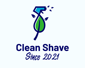 Organic Clean Spray  logo design