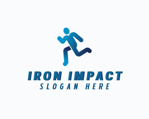 Sports Running Athlete logo